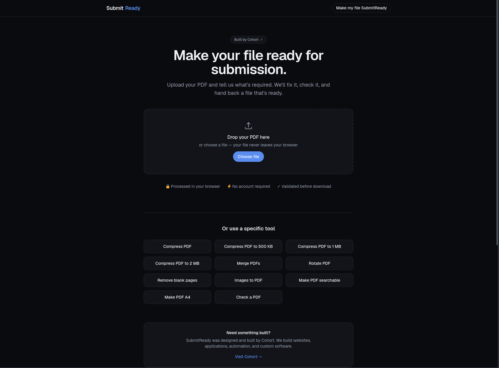 SubmitReady